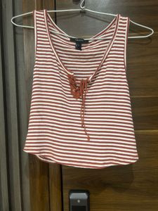 Forever21 Striped Tank Top