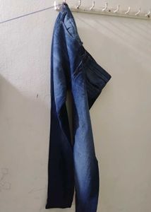 Classic Blue Denim Jeans – Size 30