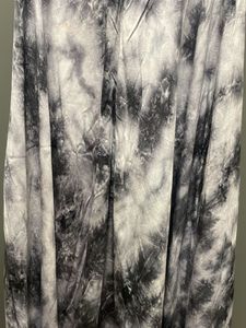 Tie-Dye Strapless Midi Dress