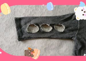 Stylish Punk Crop Top ⛓️