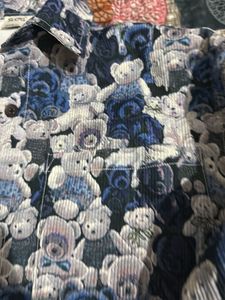 Novelty Teddy Bear Print Shirt