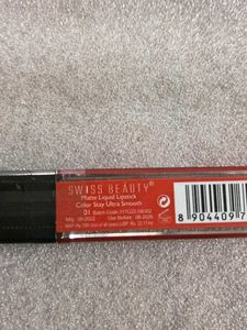 Red Matte Liquid Lipstick