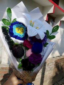 Crochet Multiple Flower 🌺🌹 Bouquet 💐✨