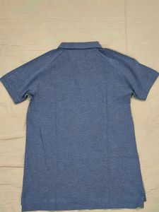 PUMA Grey Polo T-Shirt Men