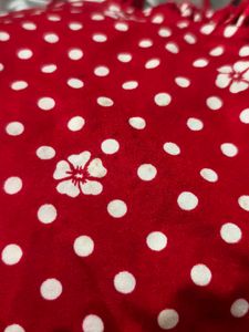 Red Polka Dot Swimsuit