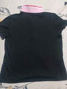Combo Trendy Black Tee And Peach Cargo Pant
