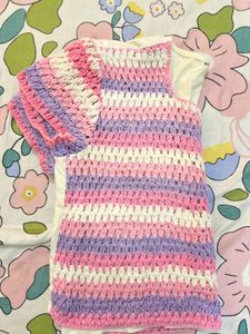 Knitted Multicoloured Top