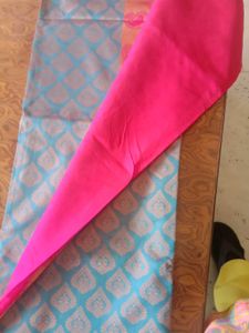 Pink Paisley Sari