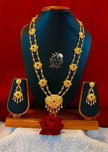 Elegant Gold-Plated Jewelry Set