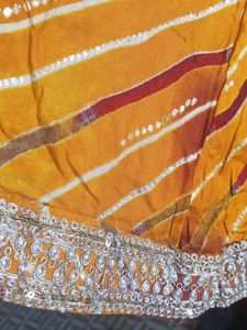 cotton tunic yellow, orange