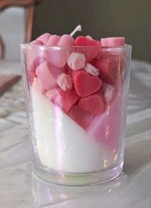 Heart-Shaped Candle