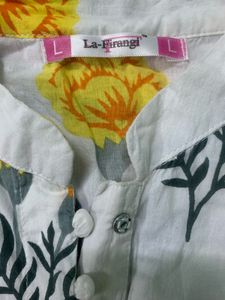 Combo of Cotton Slit Kurti &amp;iDress