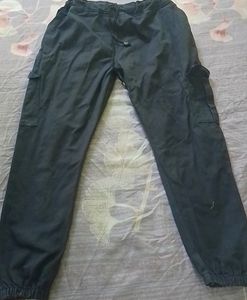 Navy Blue Cotton Jogger