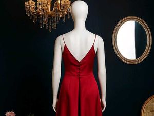 Sale 🎊🎉Elegant Red Maxi Dress