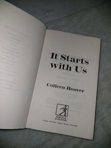 It Starts With Us - Colleen Hoover