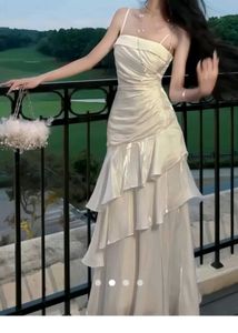 savana elegant White Dress