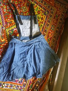 Deniem  Short Dress Combo With Tops