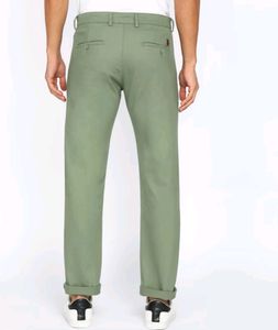 Light Green Pant For Men Straight Fit