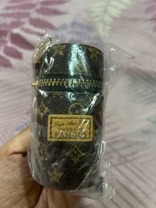 1 Leather Keychain Pouch- For Money/ Lipstick 💄