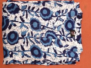 Brand New Blue Floral Print Kurti - 4XL Size
