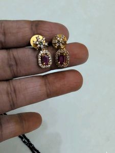 Ruby Jewellery Set