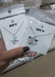 DIY Silver Necklaces