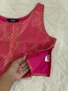 Pink &amp; Gold Blouse