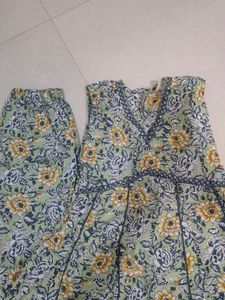 Floral Print Pajama Set