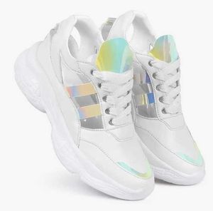 White Platform Sneakers