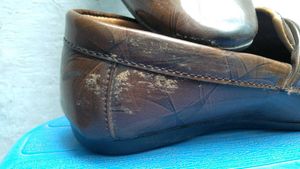 Golden Brown Boys Party Wear Shoes,  Fix Price