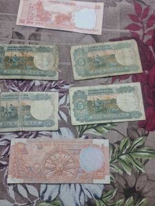 Vintage Indian Currency Set