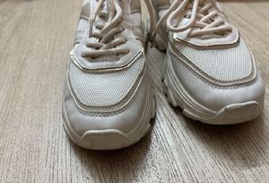 Chunky White Sneakers