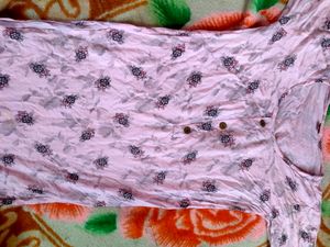 Baby Pink Kurta,used Bt Good
