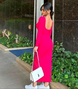 Black Backless Dress