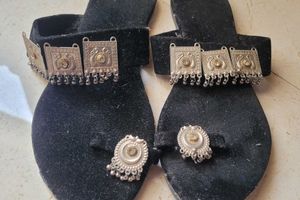 Woman Flat Slipper Wedges Combo Of 3 Chappal