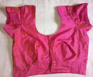 Silk Pink Blouse Fancy