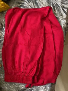 Elegant Pink Anarkali Kurta Set