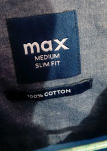 MAX Button Down Shirt - Blue Print