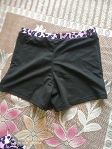 Pink Leopard Print Swimming Suit