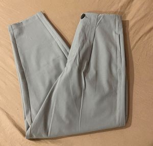 Light Sage Green High Waisted Trouser
