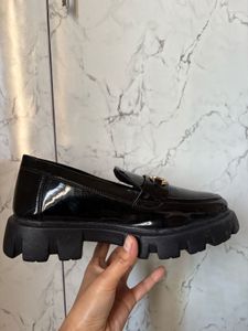Truffle Collection Black Loafers