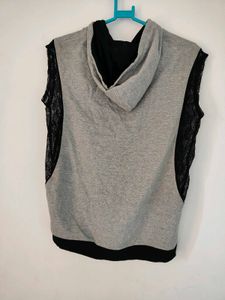 Hoodie for Gym sleeveless
