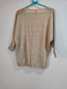 Elegant Top glitter fabric&amp;  stone embellis