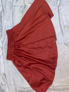 Rust Skirt - Flowy and Comfortable