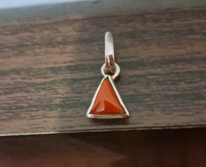 Coral Triangle Mangal Stone Pendant