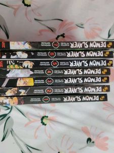 Demon Slayer Manga Set volume 1to7 (season1)