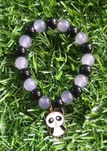 Black Beaded Bracelet