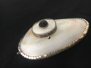 Vintage Mother of Pearl Trinket Box