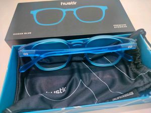 Lenskart Full Rim Wayfarer Ocean Blue Hustlr Glass