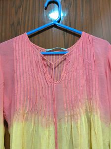 Ombre Semi Sheer Top 🌅